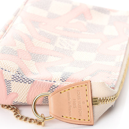 Louis Vuitton Damier Azur Tahitienne Mini Pochette Accessories 6 of 8