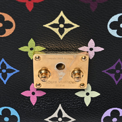 Louis Vuitton Monogram Multicolor Sologne Black 11 of 12