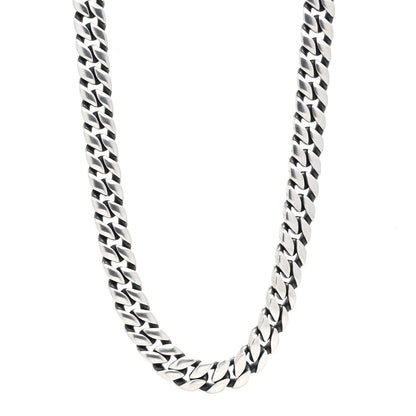 David Yurman Sterling Silver 11.5mm Curb Chain Necklace 1 of 5