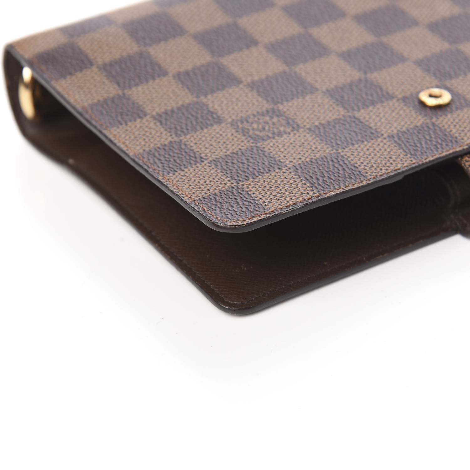 Louis Vuitton Damier Ebene Medium Ring Agenda Cover 8 of 10