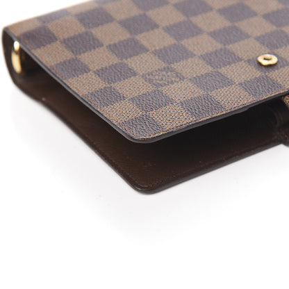 Louis Vuitton Damier Ebene Medium Ring Agenda Cover 8 of 10