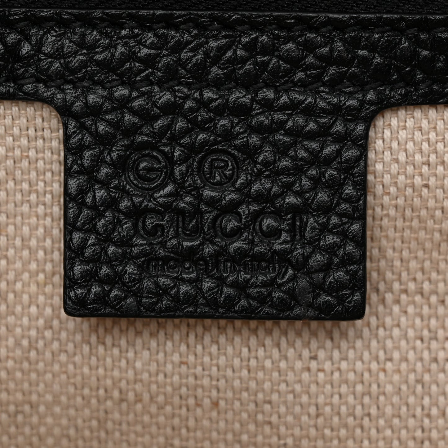 Pebbled Calfskin Medium Soho Flap Crossbody Black