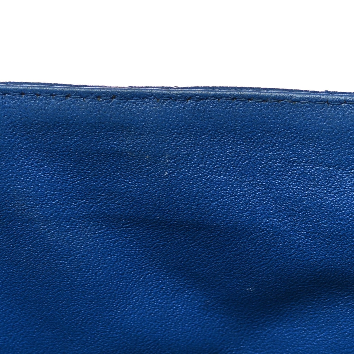 Chanel Caviar Quilted Jumbo Single Flap Blue 11 of 15
