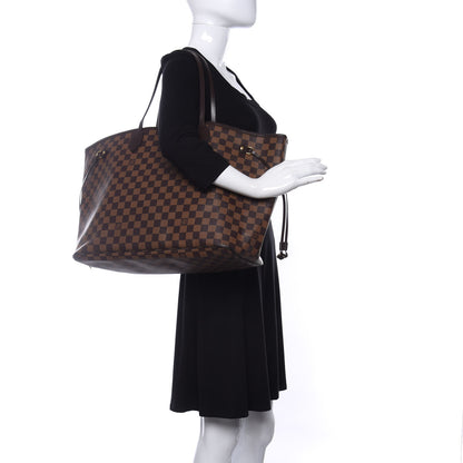 Louis Vuitton Damier Ebene Neverfull GM 2 of 9