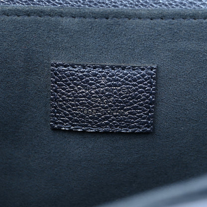 Louis Vuitton Metallic Empreinte Monogram Giant Pochette Metis Navy Nacre 10 of 17