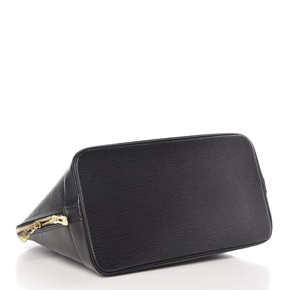 Louis Vuitton Epi Alma PM Black 4 of 8