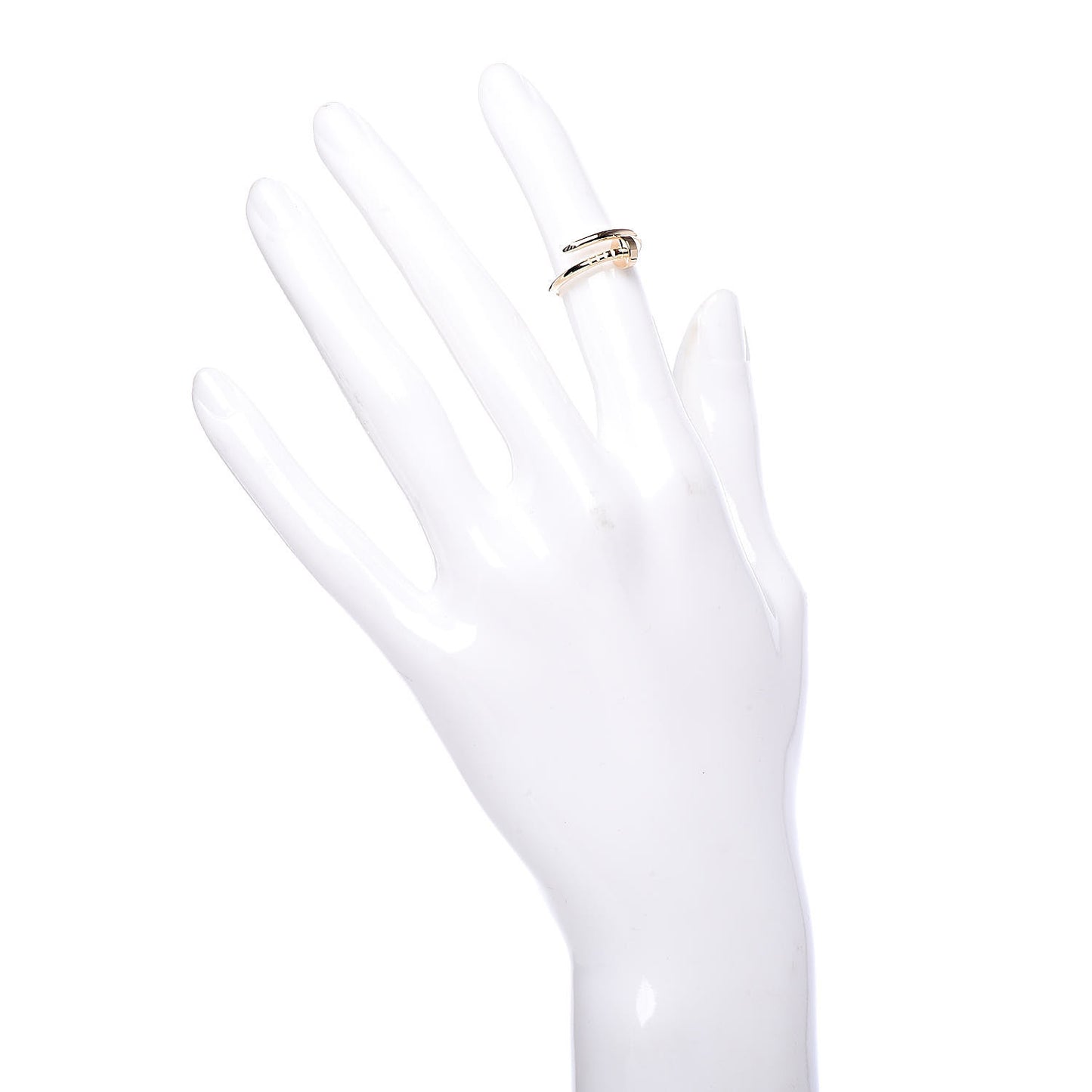 18K Yellow Gold Small Juste Un Clou Ring 49 4.75