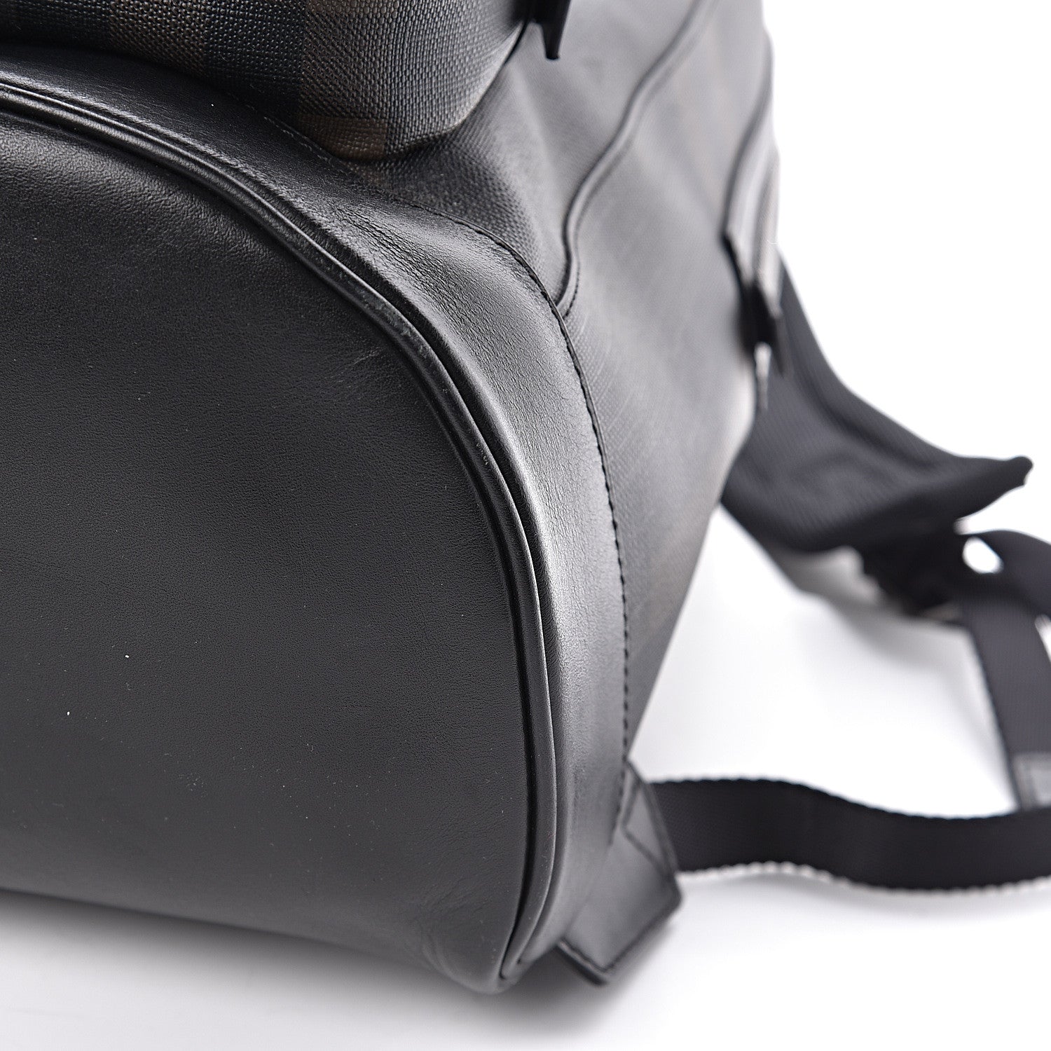 Burberry Smoked Check Backpack Black Brown 13 of 16