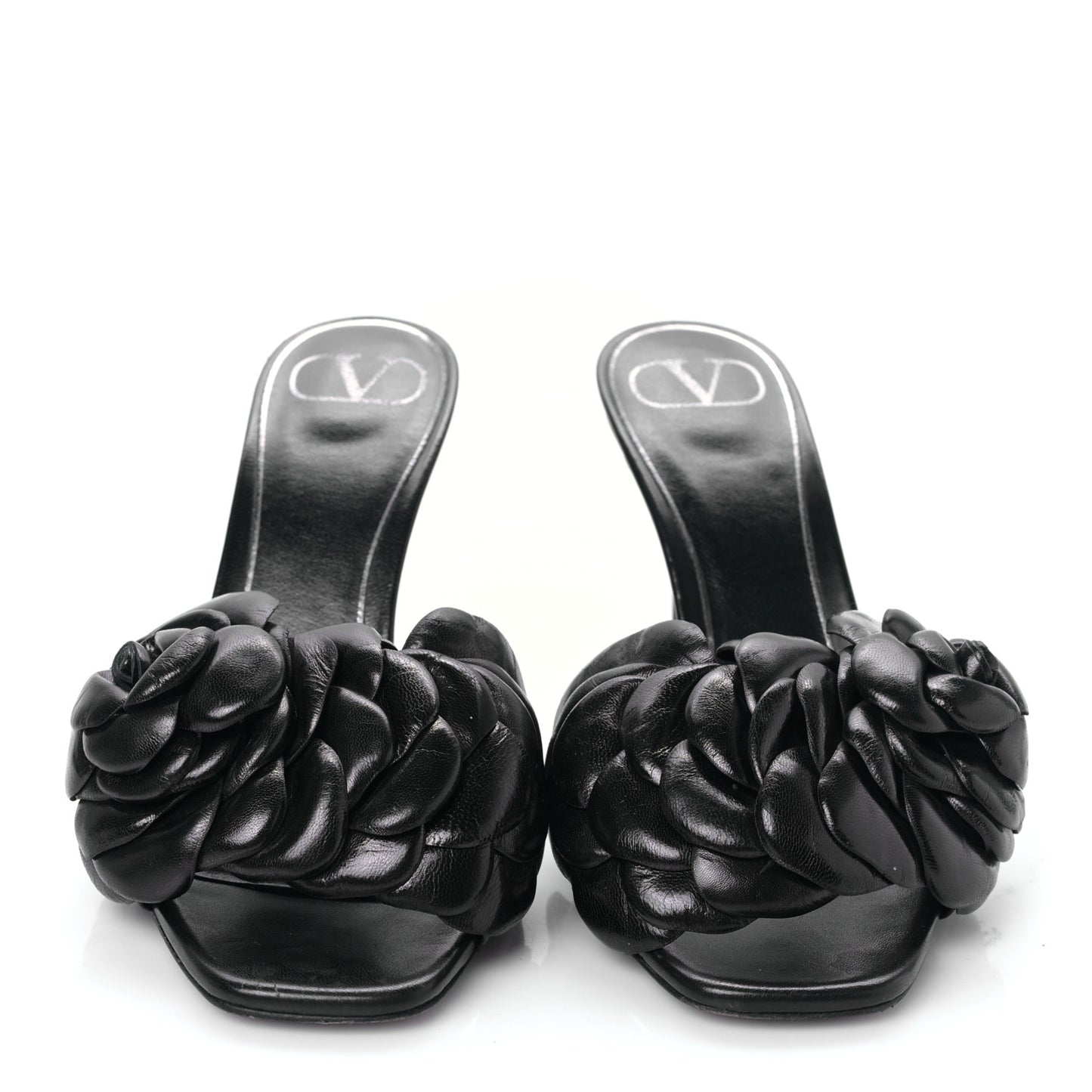 Kidskin Atelier 03 Rose Edition 90mm Slide Sandals 37 Black