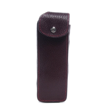 Hermes Chevre Mysore Accessory Case Raisin 1 of 8