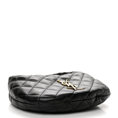 Saint Laurent Lambskin Quilted Icarino Bag Black 4 of 11