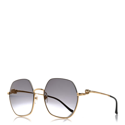 Cartier Panthere De Cartier Sunglasses CT0267S Gold Black 1 of 7