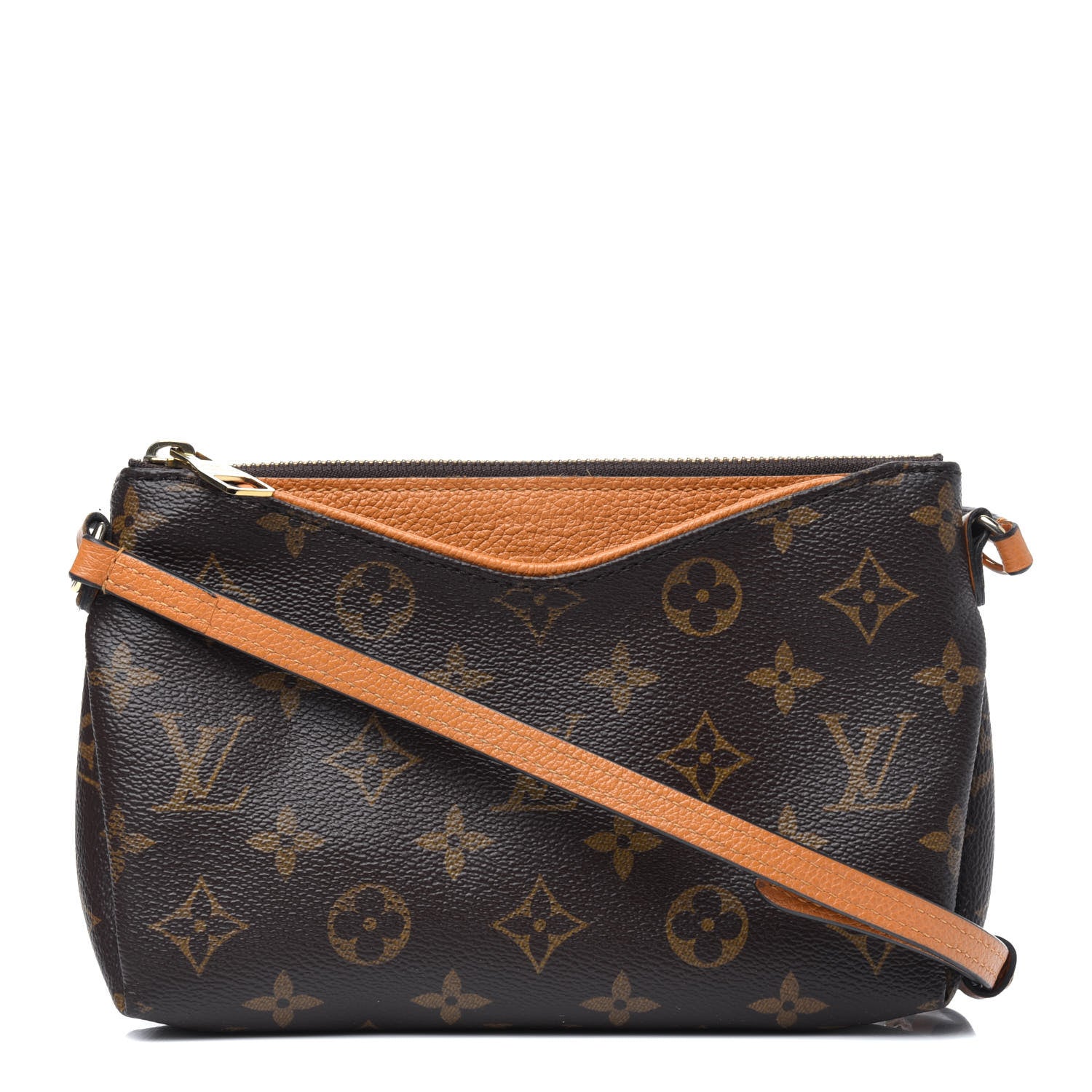 Louis Vuitton Monogram Pallas Clutch Saffron 1 of 14