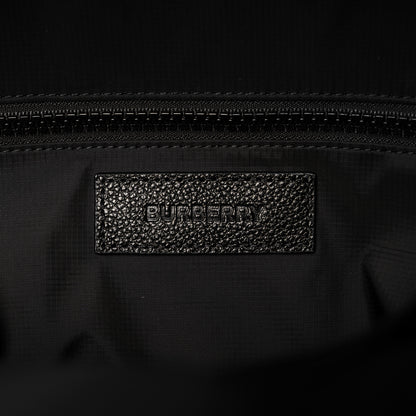 Burberry Nylon Logo Print Backpack Black 6 of 12