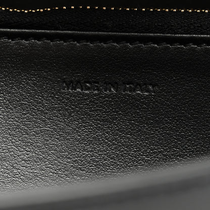 Celine Shiny Calfskin Long Triomphe Wallet Black 8 of 11