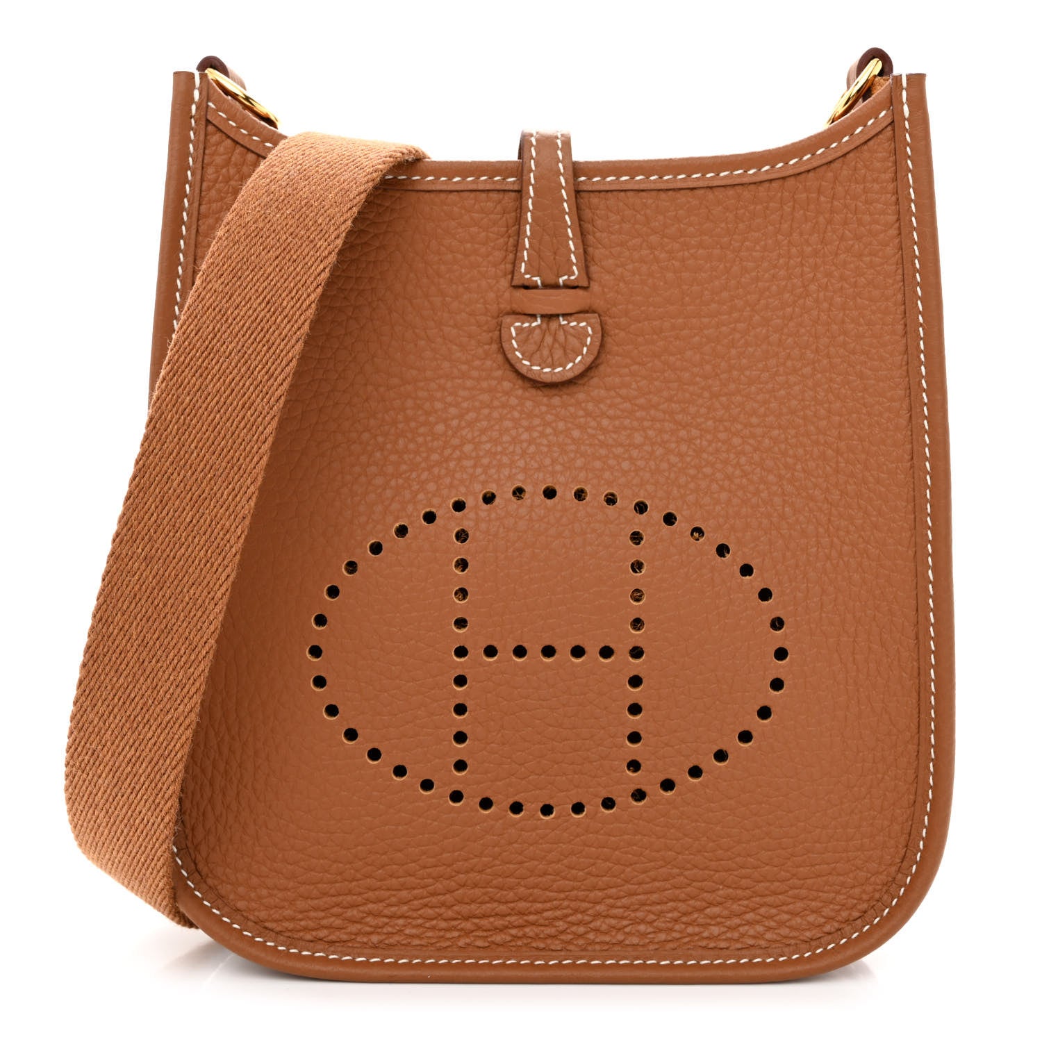 Hermes Taurillon Maurice Evelyne TPM Gold 1 of 11