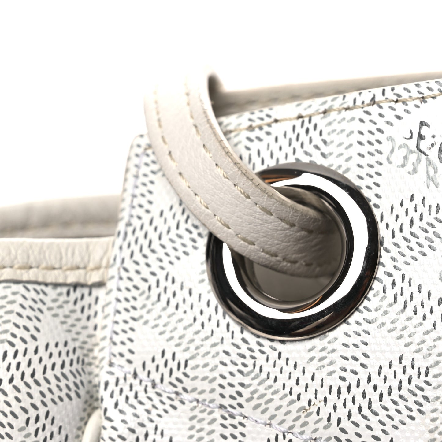 Goyardine Rouette PM White