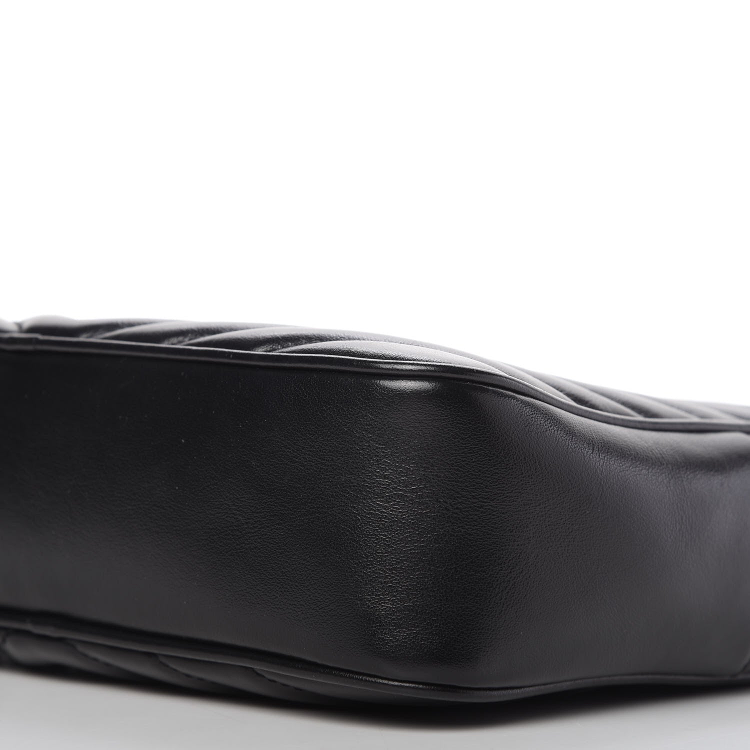 Saint Laurent Calfskin Matelasse Monogram Lou Camera Bag Black 7 of 10