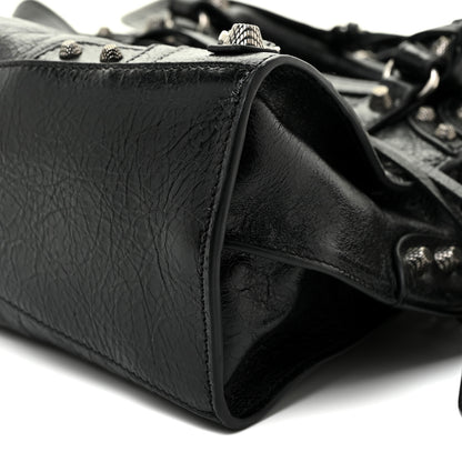 Balenciaga Agneau Arena Neo Cagole Handbag XS Black 8 of 8
