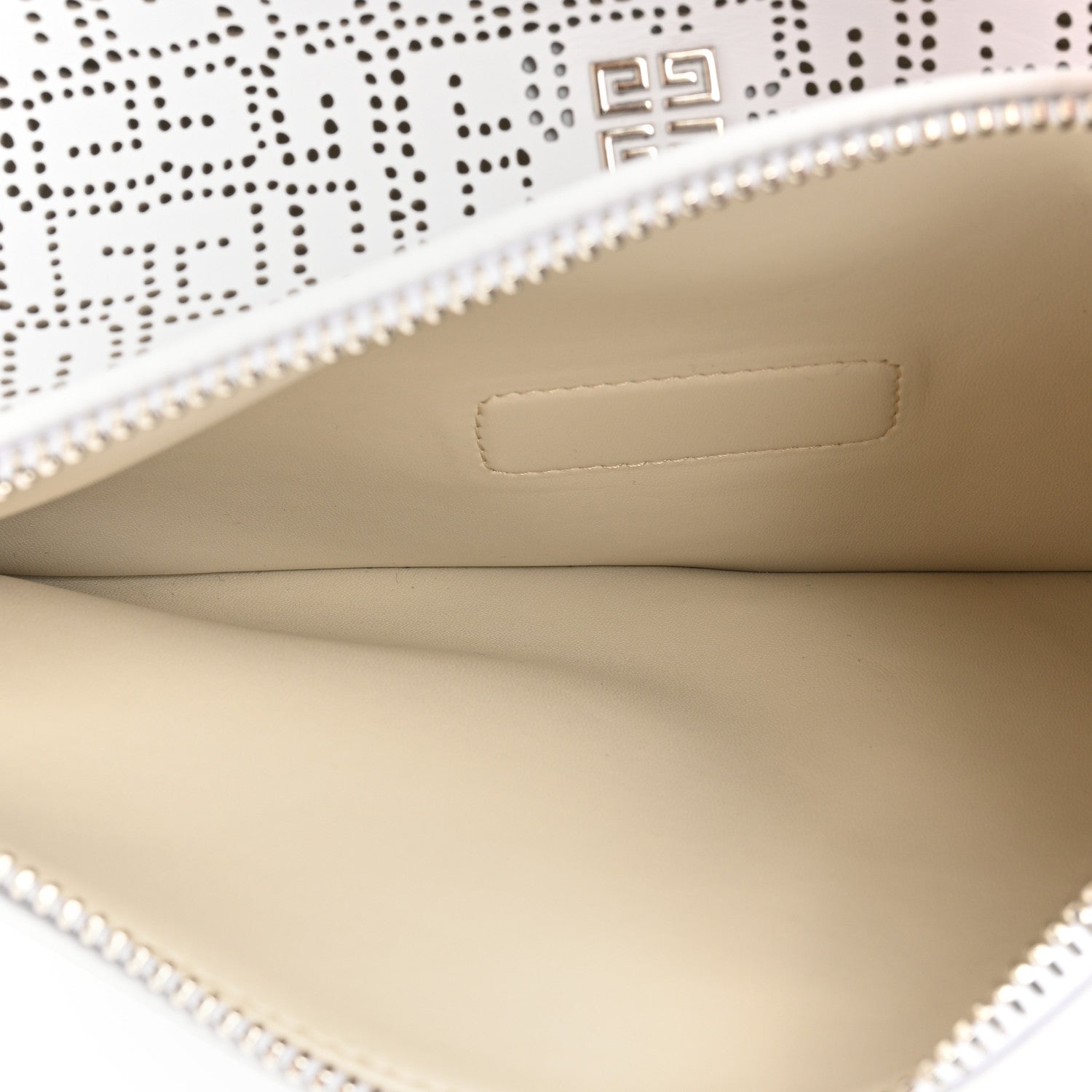 Givenchy Lambskin Perforated Small Pandora Ivory 5 of 11