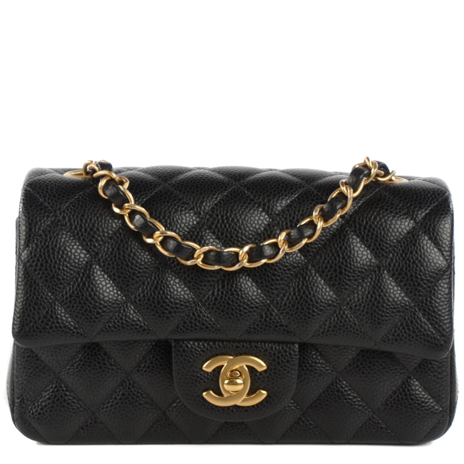 Chanel Caviar Quilted Mini Rectangular Flap Black 1 of 7