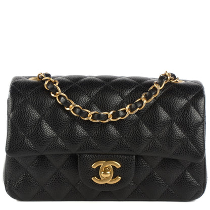 Chanel Caviar Quilted Mini Rectangular Flap Black 1 of 7