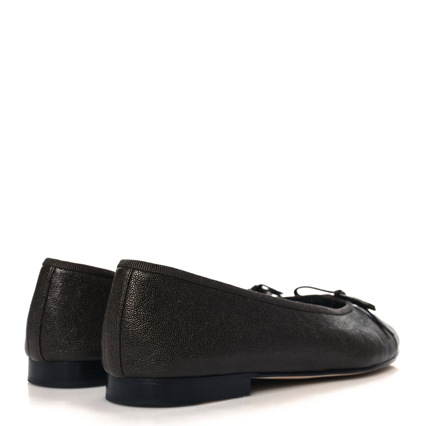 Caviar CC Cap Toe Ballerina Flats 38.5 Brown