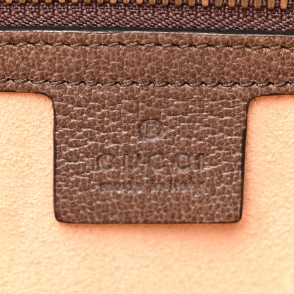 Gucci GG Supreme Monogram Web Ophidia Portfolio Pouch Beige New Acero 6 of 10