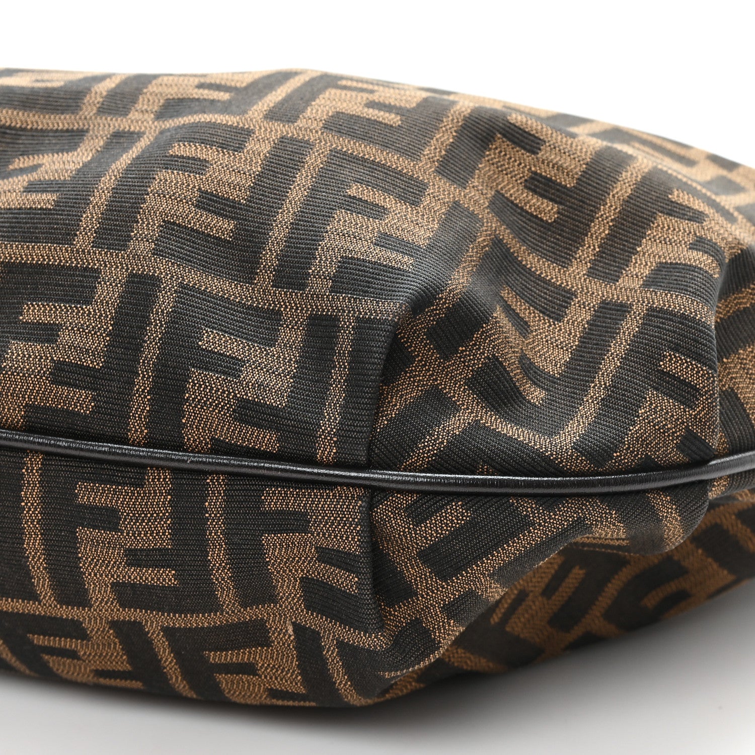 Fendi Zucca Small Chef Chain Hobo Tobacco 10 of 11