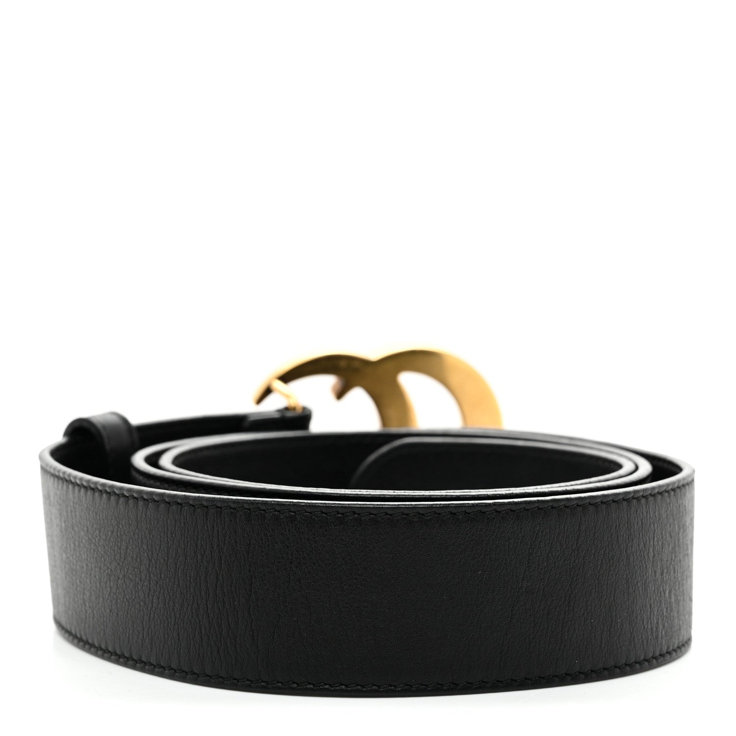 Gucci Calfskin Double G 40mm Belt 95 38 Black 2 of 7