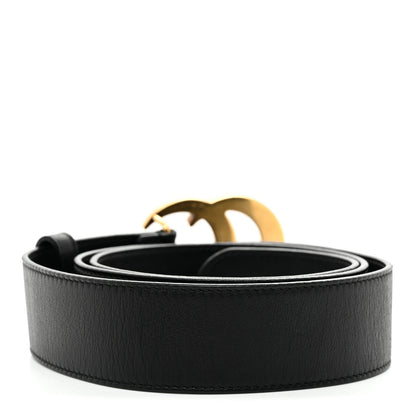 Gucci Calfskin Double G 40mm Belt 95 38 Black 2 of 7