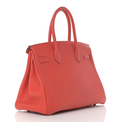 Hermes Togo Birkin 30 Capucine 3 of 35
