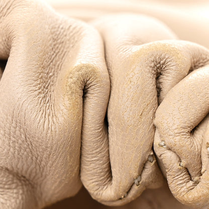 The Row Calfskin Medium Double Circle Bag Eggshell 16 of 17