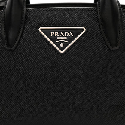Prada Saffiano Cuir Calfskin Small Kristen Black 15 of 21
