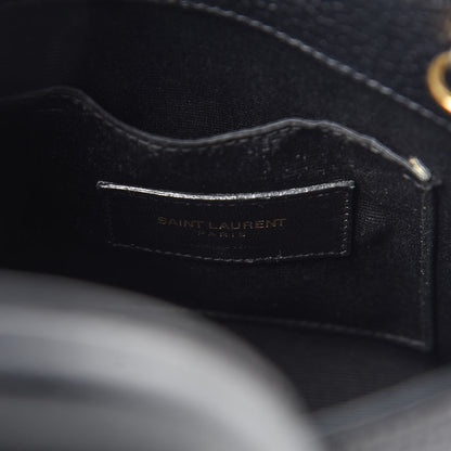 Saint Laurent Grained Calfskin Nano Sac De Jour Black 7 of 12