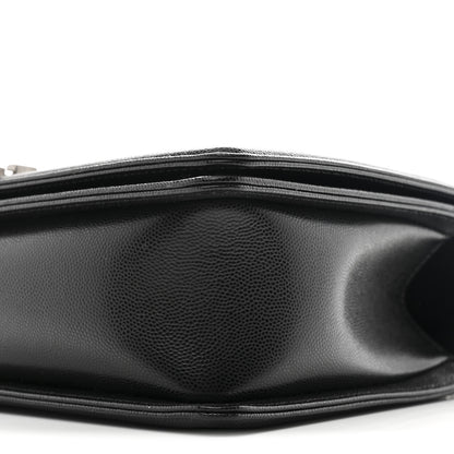 Chanel Caviar Quilted New Medium Boy Flap Black 10 of 10