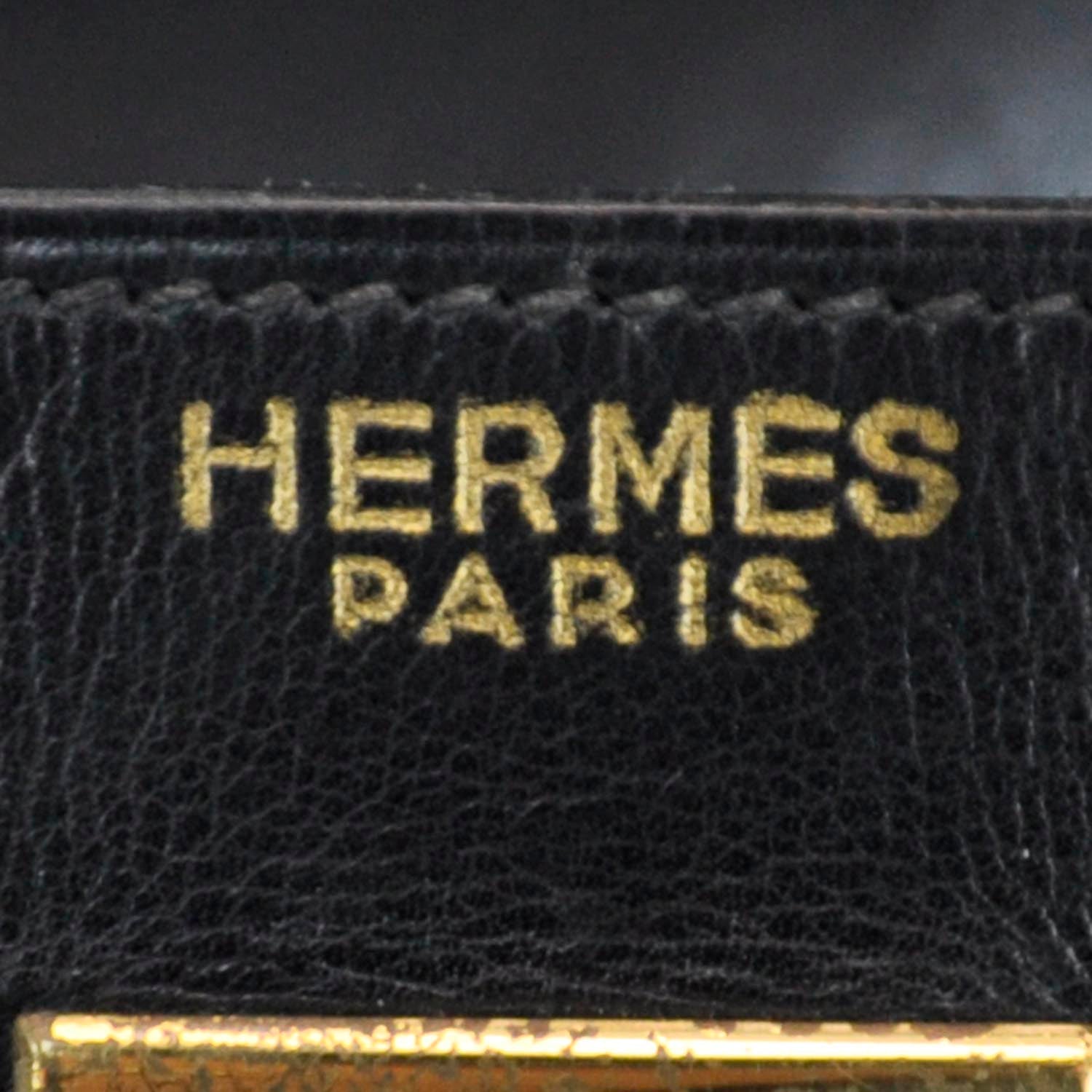 Hermes Box Kelly 35 Black 9 of 10