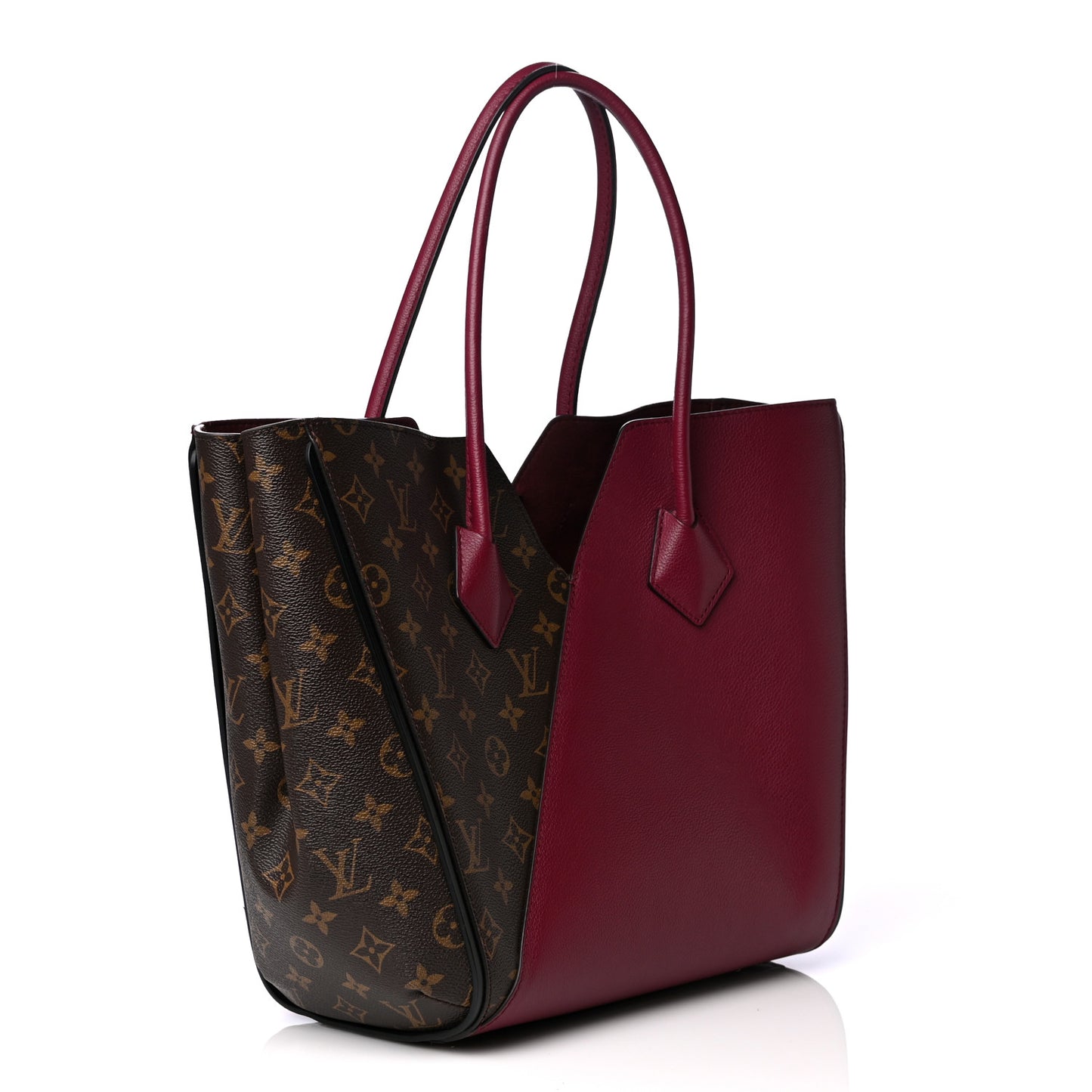 Calfskin Monogram Kimono Tote Grape