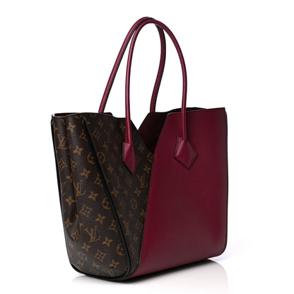 Louis Vuitton Calfskin Monogram Kimono Tote Grape 3 of 5