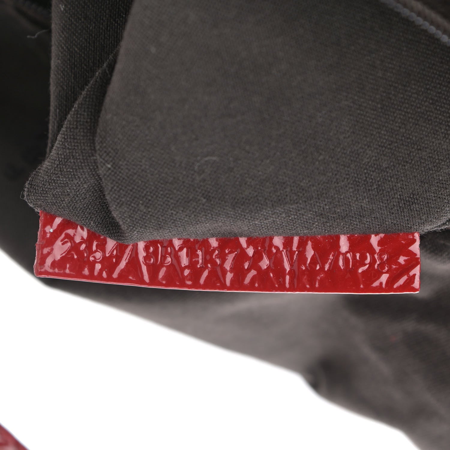 Fendi Vitello Naplak Large Convertible Baguette Rosso 9 of 14