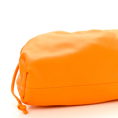 Bottega Veneta Butter Calfskin The Mini Pouch Tangerine 10 of 11