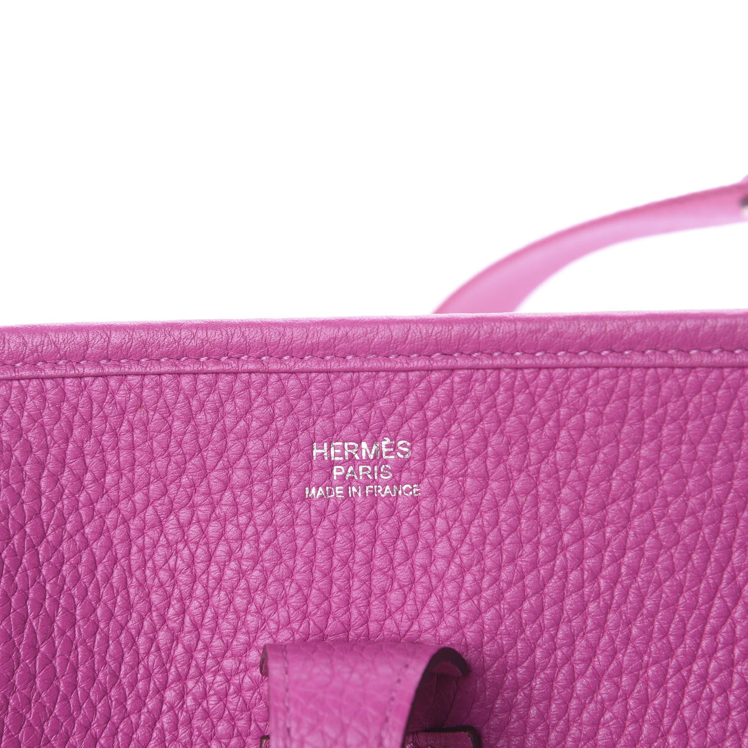 Hermes Taurillon Clemence Evelyne III PM Magnolia 7 of 9
