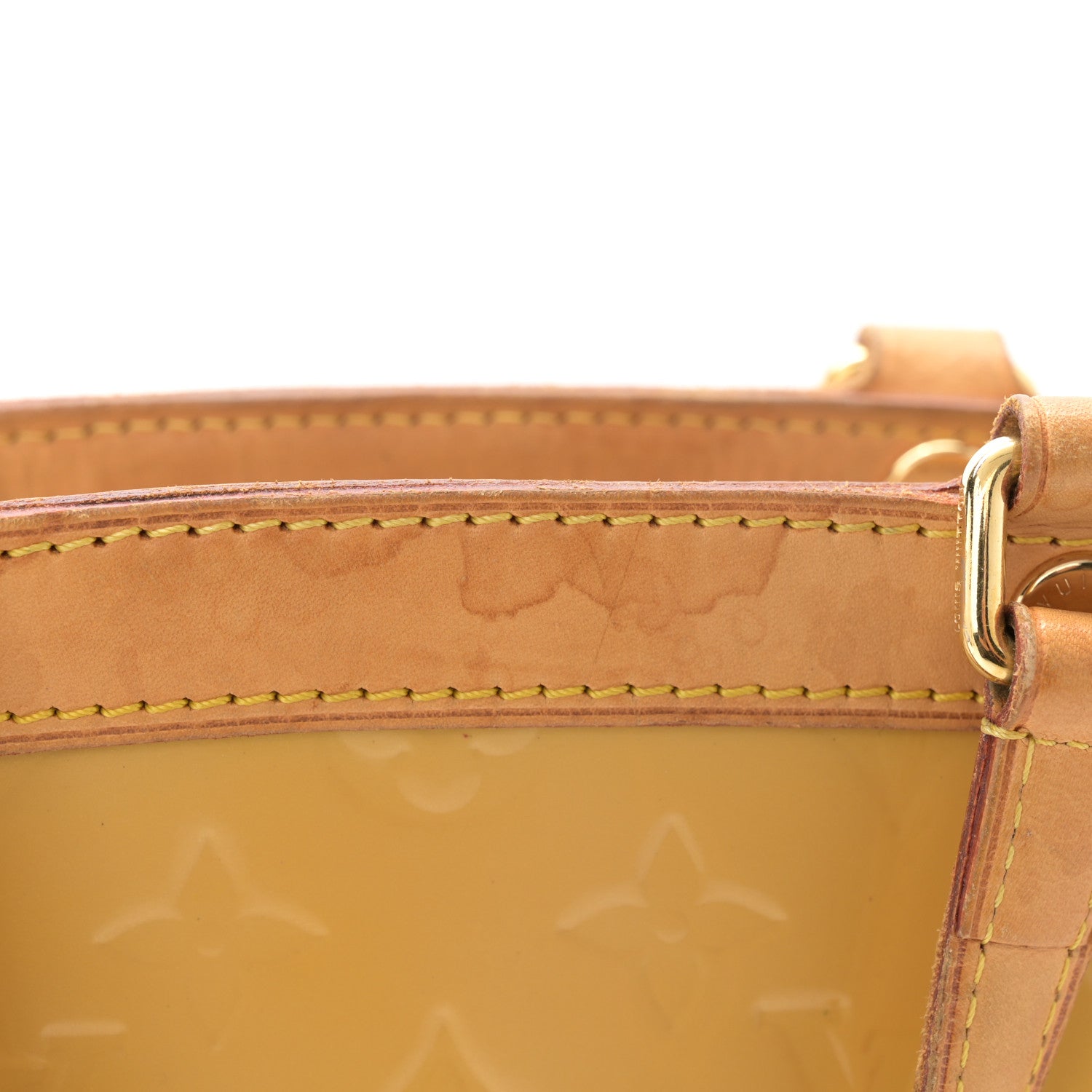 Louis Vuitton Vernis Brea MM Blanc Corail 12 of 15