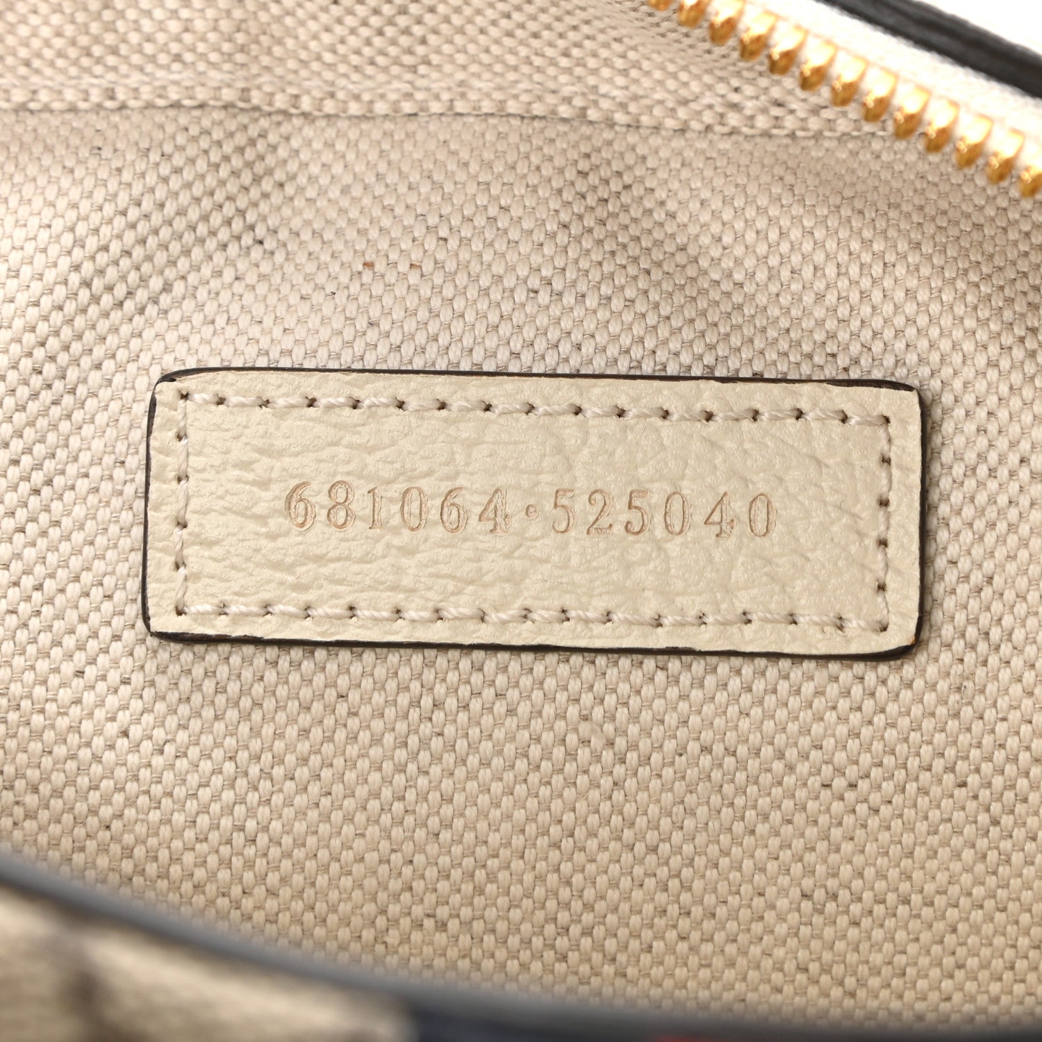 Gucci GG Supreme Monogram Textured Calfskin Web Small Ophidia Camera Bag Beige Ebony Mystic White 6 of 10