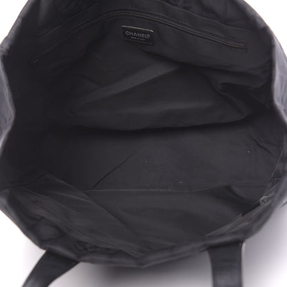 Chanel Nylon Large Travel Tote Black 5 of 15