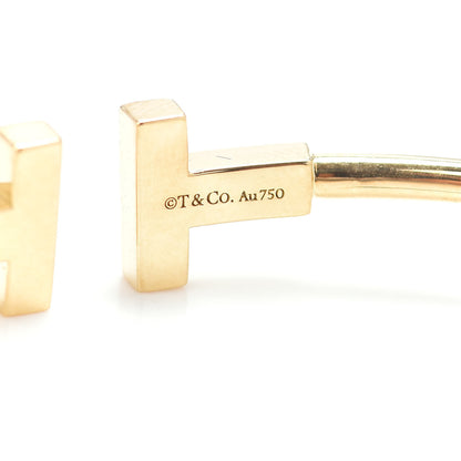 Tiffany 18K Yellow Gold T Wire Bracelet 4 of 5