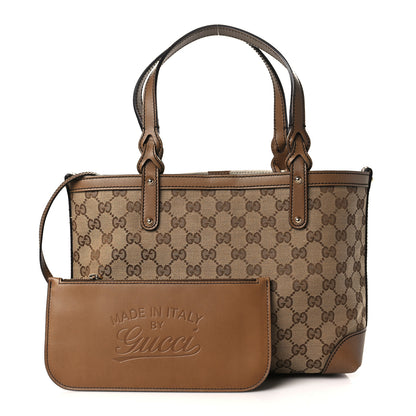 Gucci Monogram Small Craft Tote Light Brown 1 of 12