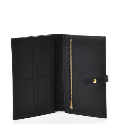 Celine Lizard Calfskin Large Multifunction Strap Wallet Velvet 5 of 7