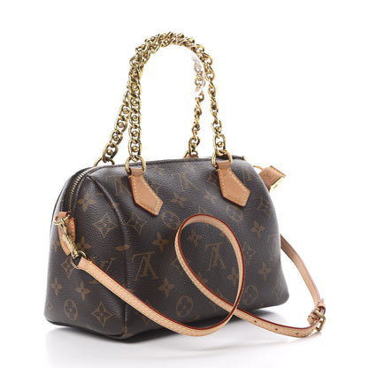 Louis Vuitton Monogram Chain Speedy 20 3 of 16