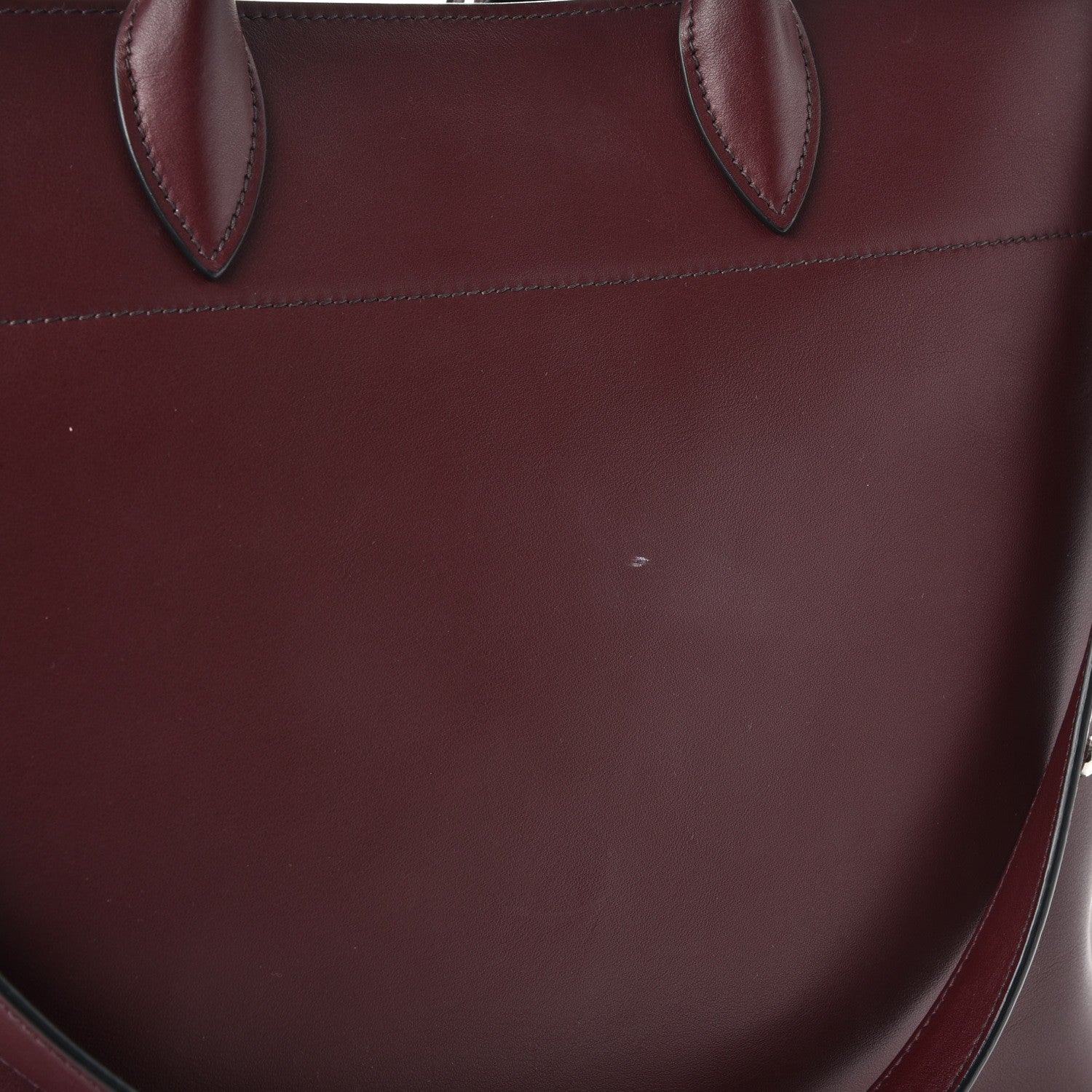Prada City Calf Tote Granato 10 of 11